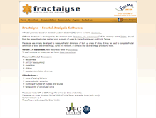 Tablet Screenshot of fractalyse.org